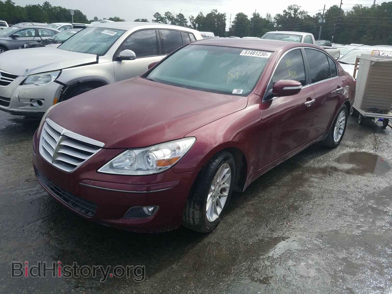 2011 HYUNDAI GENESIS - VIN: KMHGC4DE7BU134871 - Фото 2