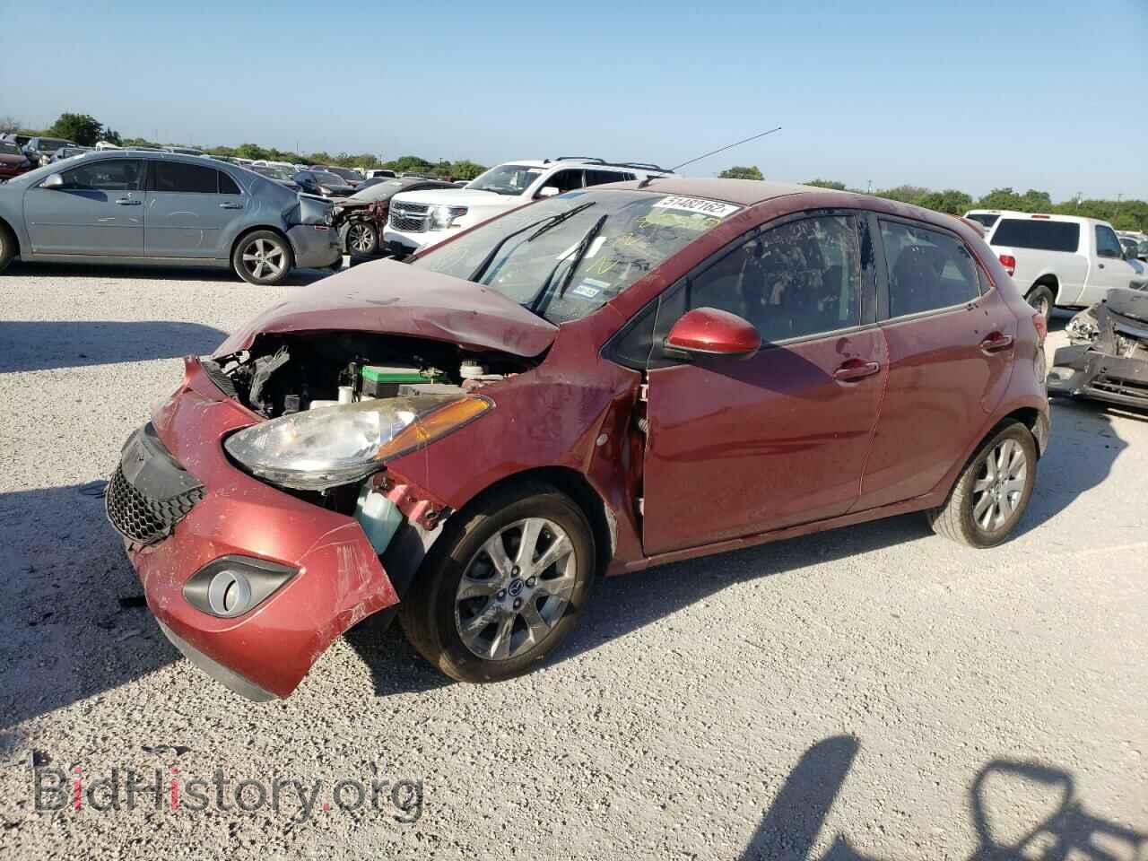 2014 MAZDA 2 - VIN: JM1DE1LY7E0175511 - Фото 2