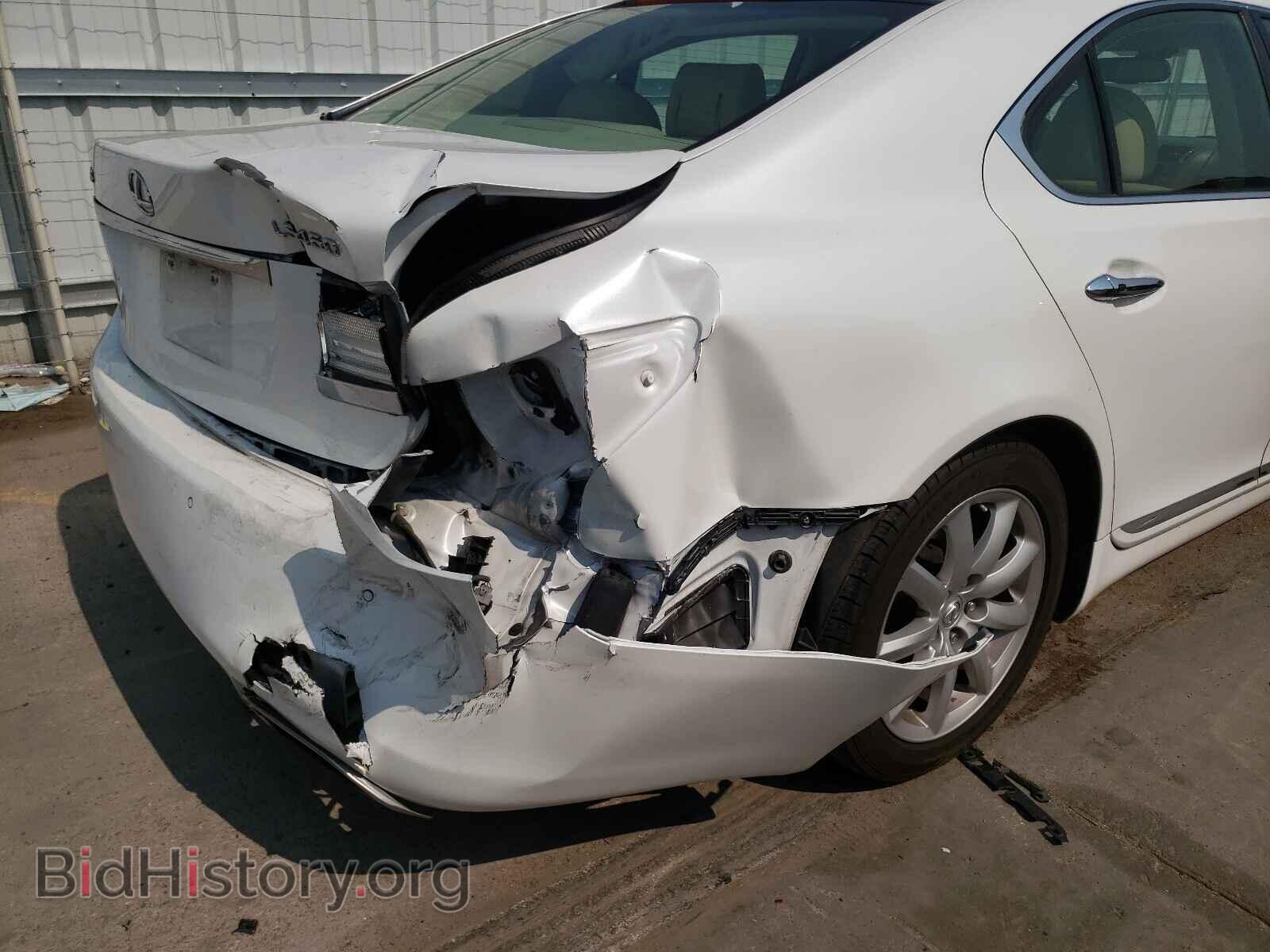 2007 LEXUS LS460 - VIN: JTHBL46F575041030 - Фото 9