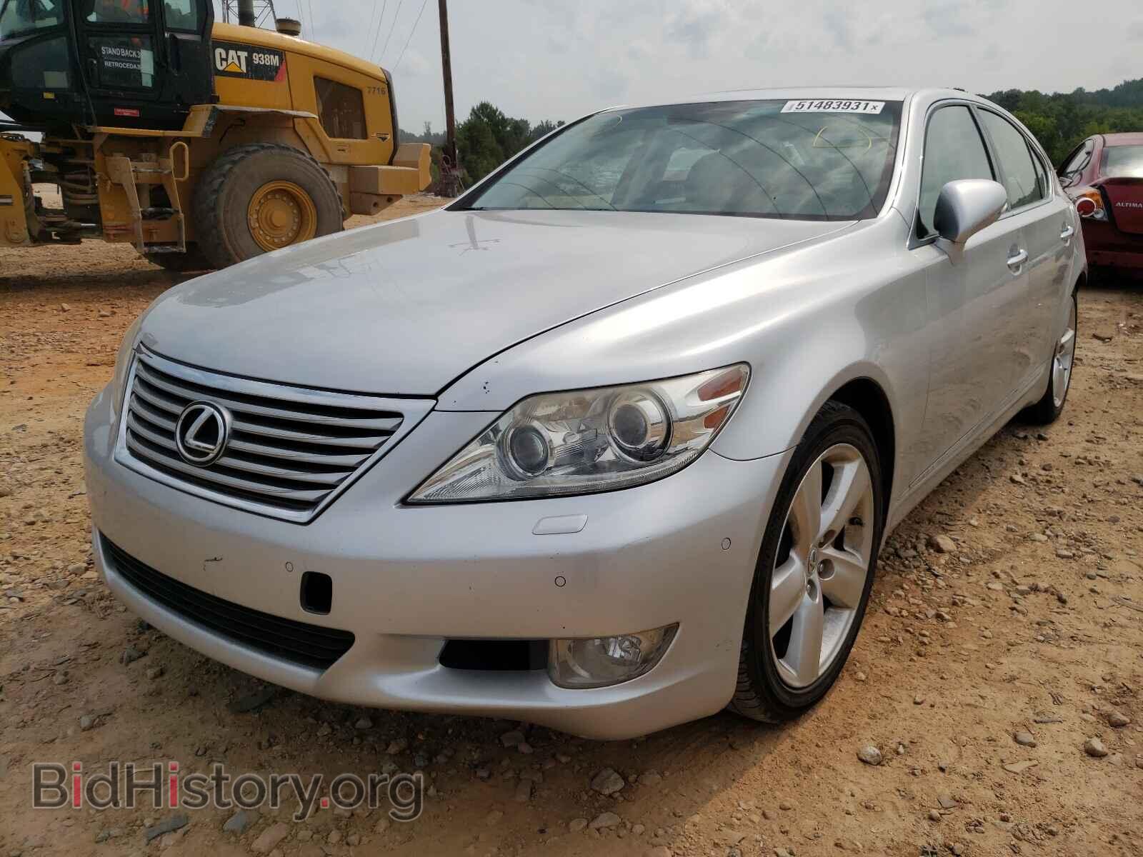 2010 LEXUS LS460 - VIN: JTHBL5EF2A5095562 - Фото 2