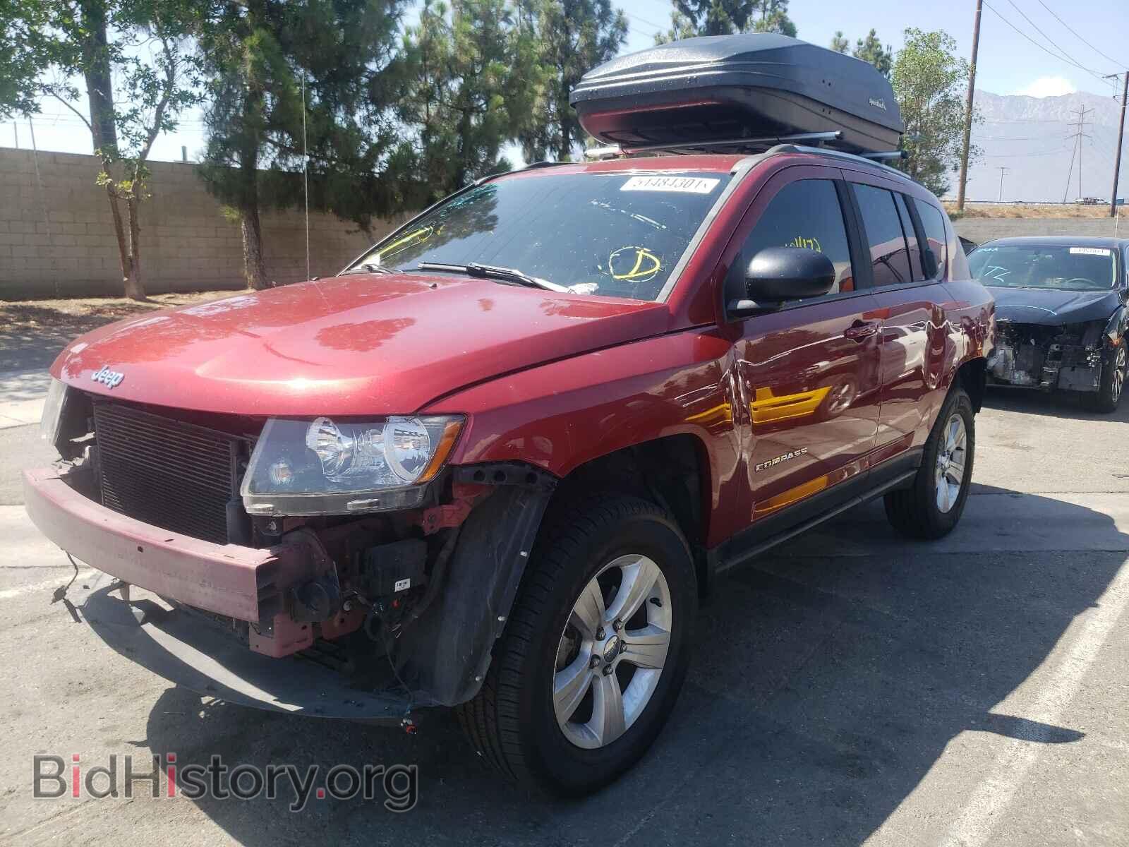 2015 JEEP COMPASS - VIN: 1C4NJDBB1FD416598 - Фото 2