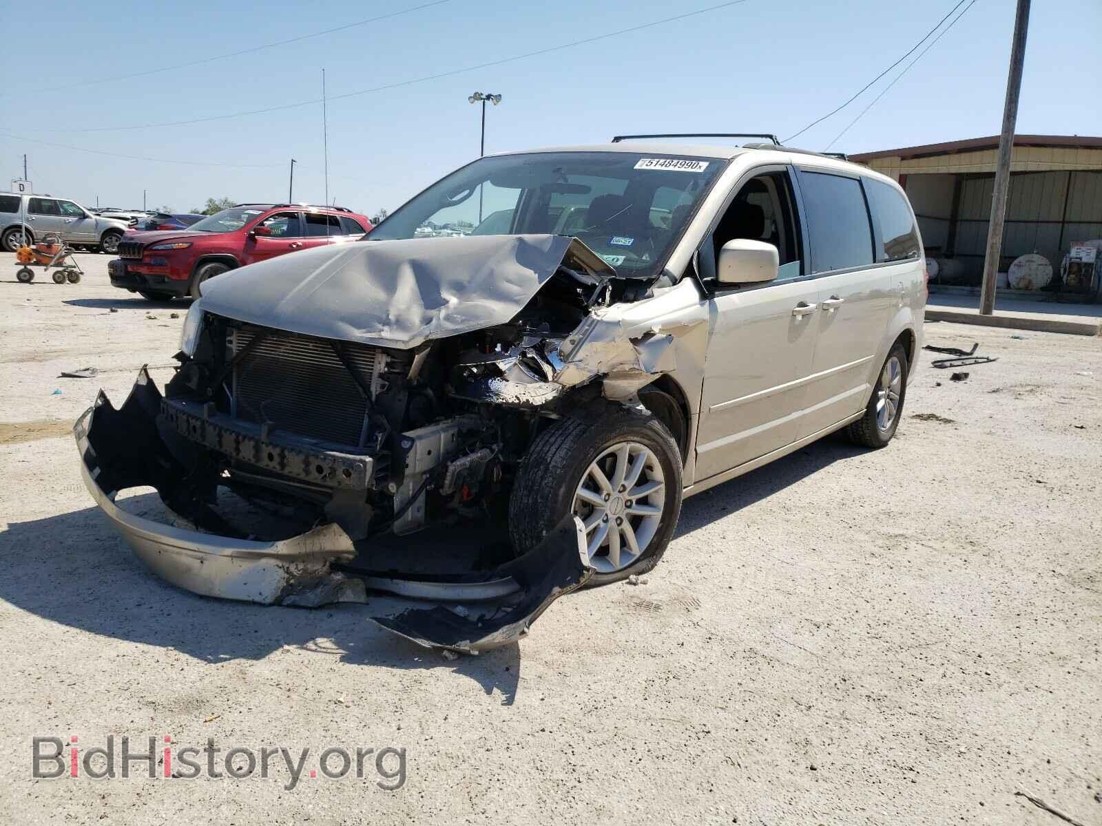 2014 DODGE CARAVAN - VIN: 2C4RDGCG8ER341771 - Фото 2