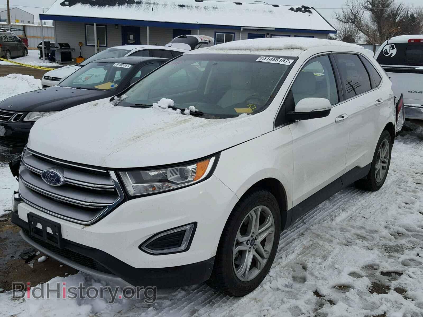 2015 FORD EDGE - VIN: 2FMTK4K93FBB22915 - Фото 2