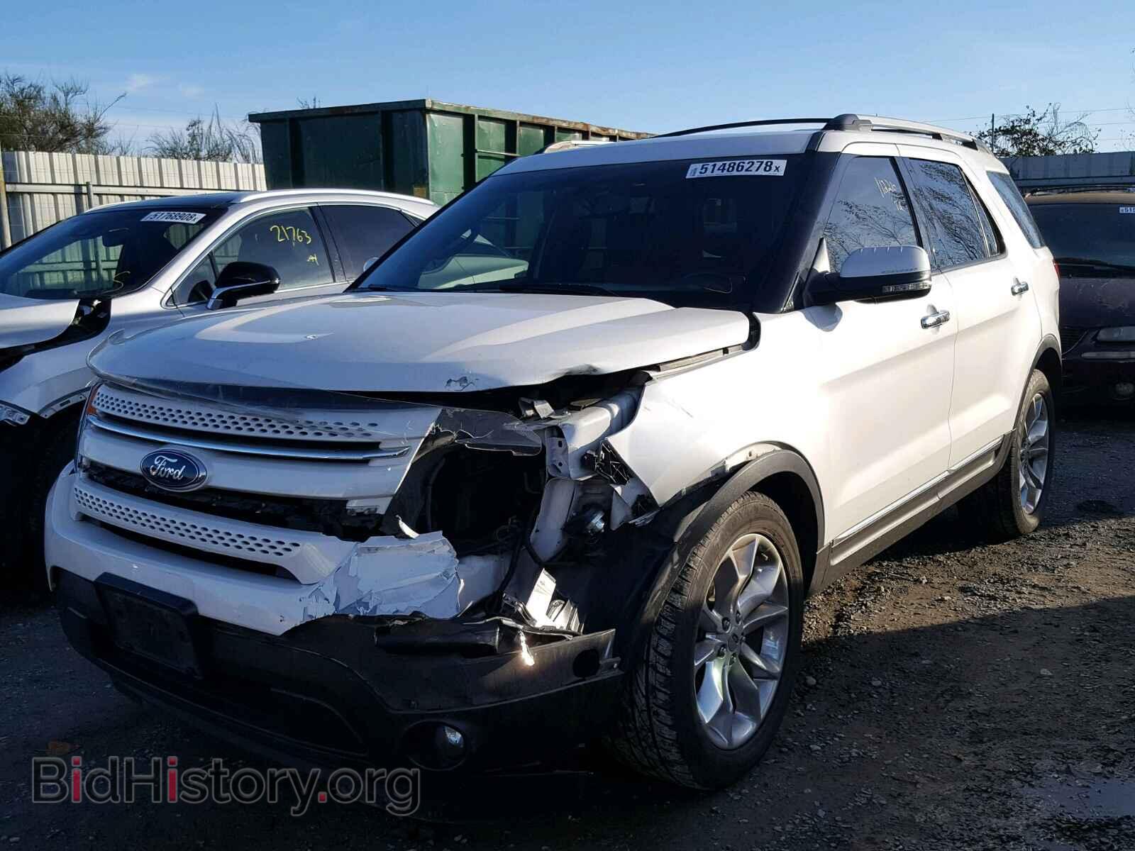 2011 FORD EXPLORER L - VIN: 1FMHK8F87BGA11964 - Фото 2