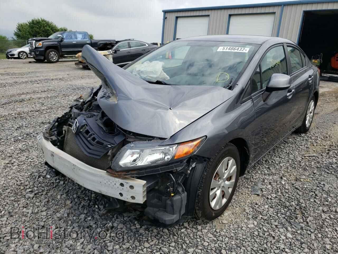 2012 HONDA CIVIC - VIN: 19XFB2F51CE323357 - Фото 2
