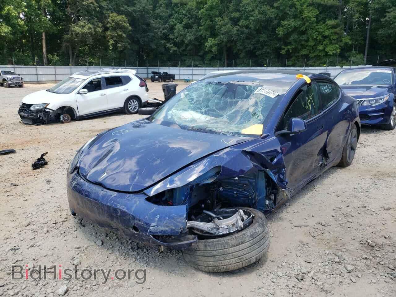 2022 TESLA MODEL 3 - VIN: 5YJ3E1EA7NF189969 - Photo 2