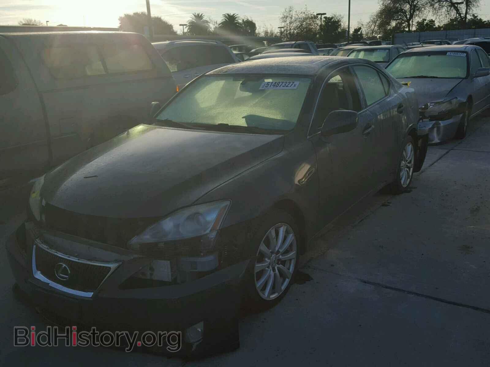 2007 LEXUS IS250 - VIN: JTHCK262X75014138 - Фото 2