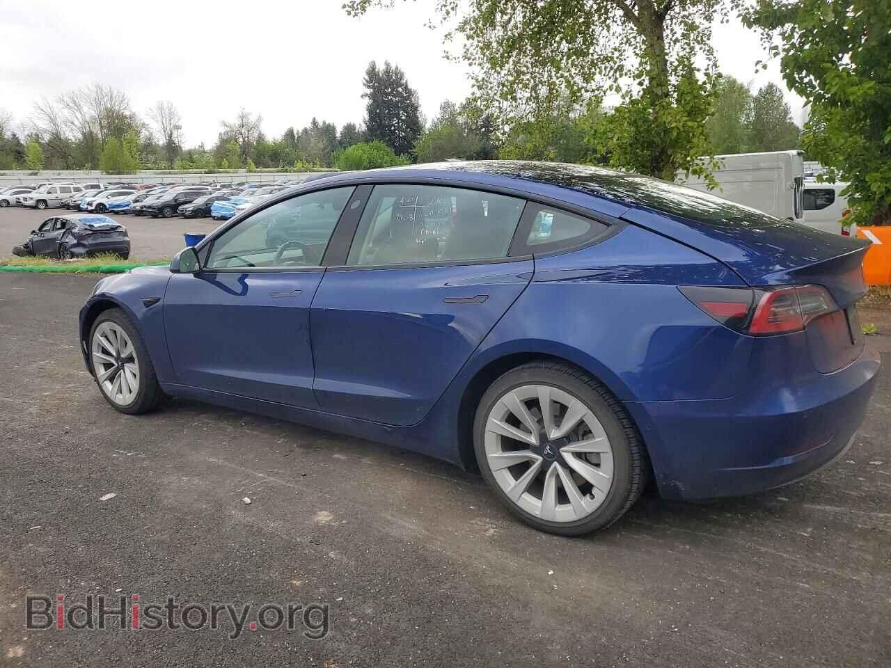 2022 TESLA MODEL 3 - VIN: 5YJ3E1EA6NF370142 - Фото 2