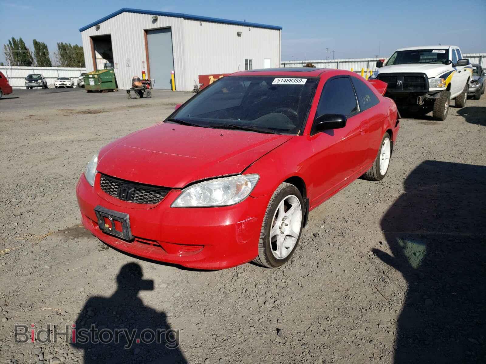 2005 HONDA CIVIC - VIN: 1HGEM21915L045751 - Фото 2