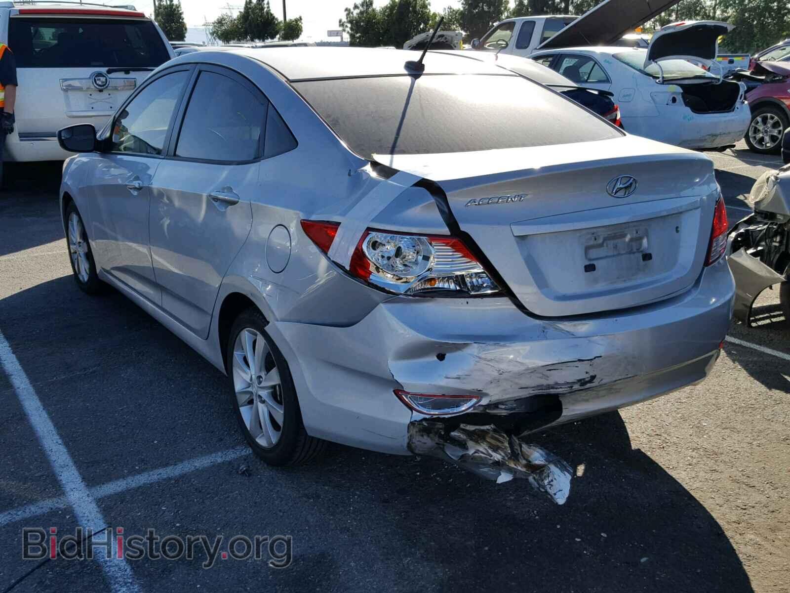 2014 HYUNDAI ACCENT - VIN: KMHCU4AE2EU746299 - Фото 3