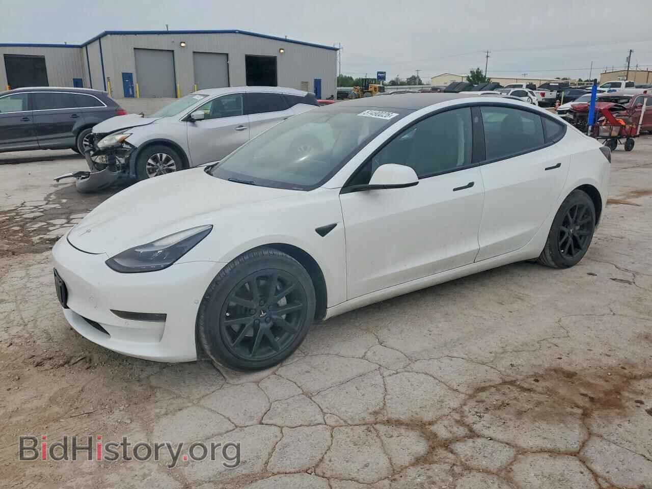 Photo 5YJ3E1EA3NF190021 - TESLA MODEL 3 2022