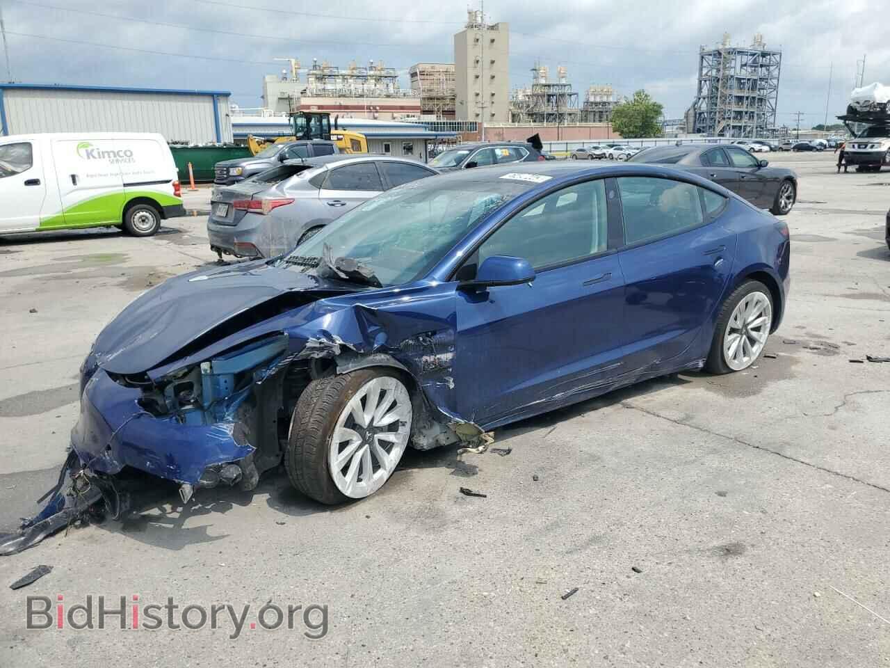 Photo 5YJ3E1EA2NF285542 - TESLA MODEL 3 2022