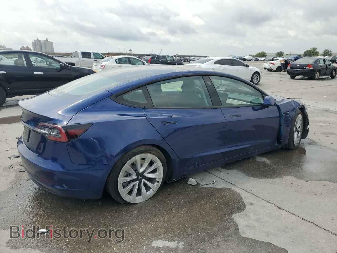 2022 TESLA MODEL 3 - VIN: 5YJ3E1EA2NF285542 - Фото 3