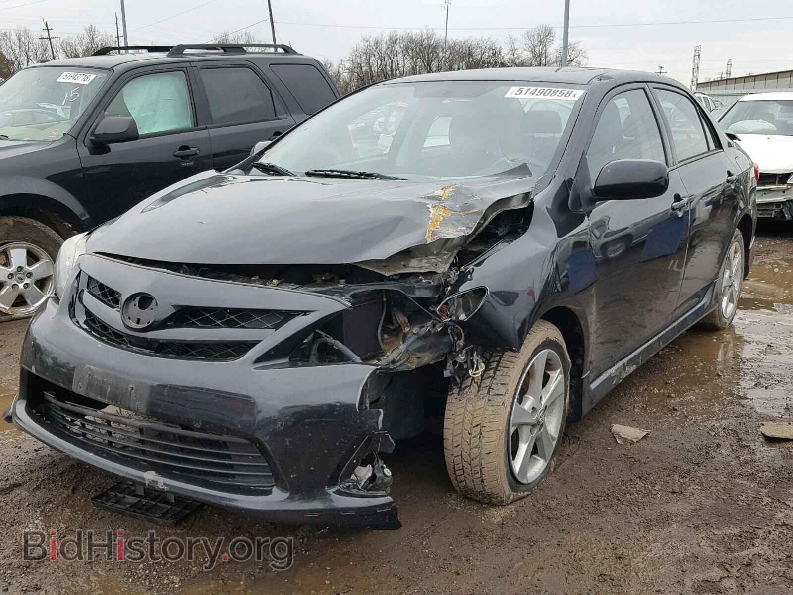 2011 TOYOTA COROLLA BA - VIN: 2T1BU4EE5BC561277 - Фото 2