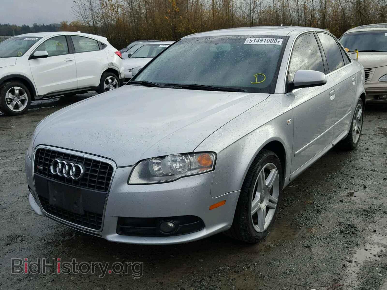 2008 AUDI A4 - VIN: WAUDF78E18A092313 - Фото 2
