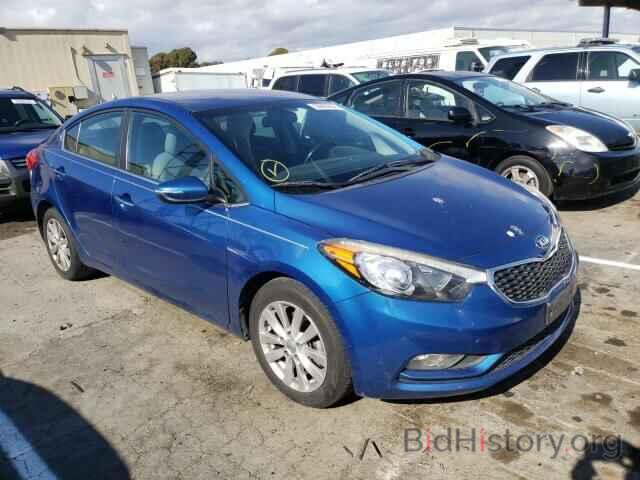 Photo KNAFX4A88E5052890 - KIA FORTE 2014