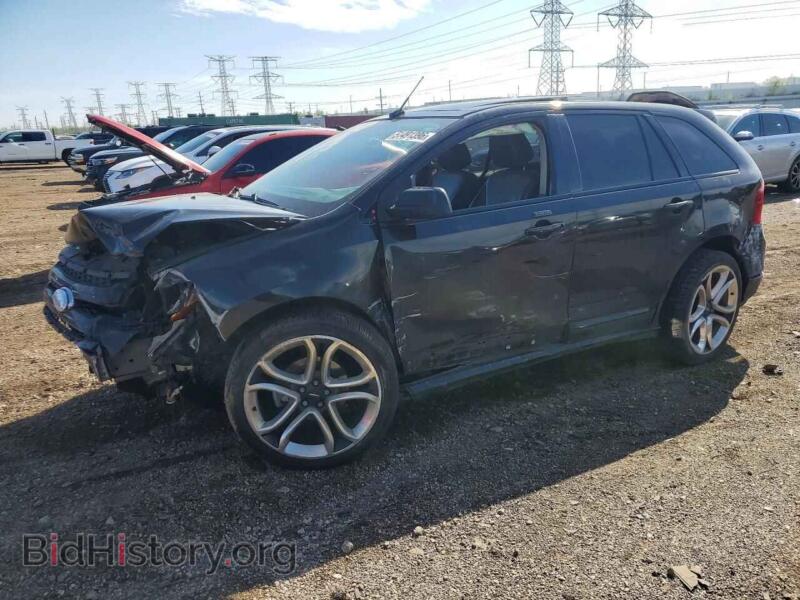 2013 Ford EDGE Sport (VIN 2FMDK4AK5DBC97186) — фото 1 из 14, Copart, повреждение: передняя часть