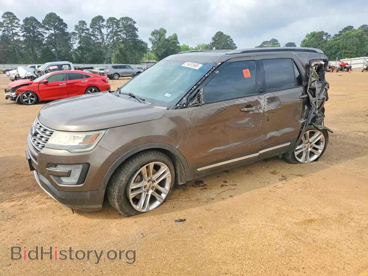 Фотография 1FM5K7D89GGD35814 - FORD EXPLORER 2016