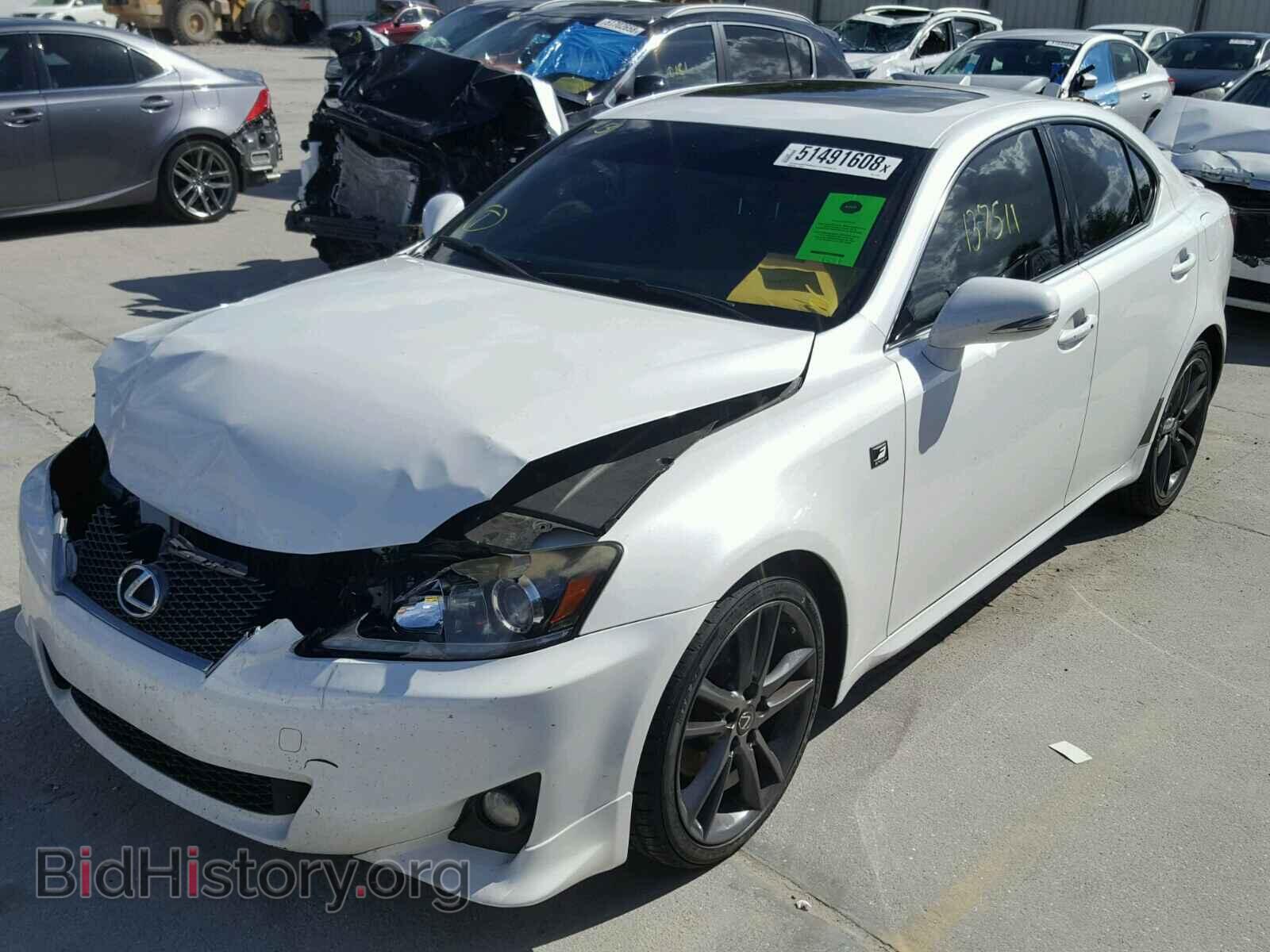 2011 LEXUS IS 250 - VIN: JTHBF5C28B5131392 - Фото 2