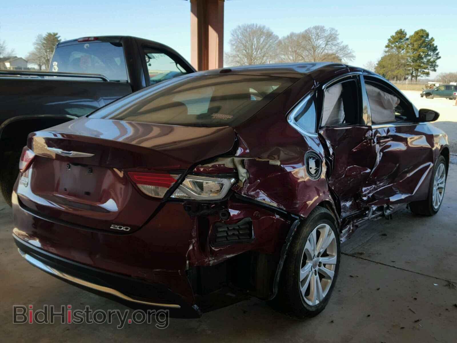 2015 CHRYSLER 200 - VIN: 1C3CCCAB0FN729413 - Фото 4