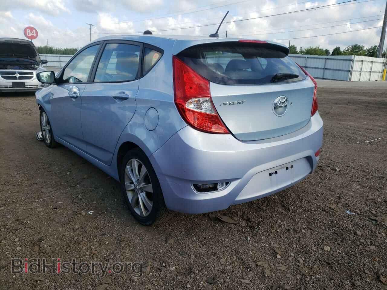 2013 HYUNDAI ACCENT - VIN: KMHCU5AE0DU060895 - Фото 3