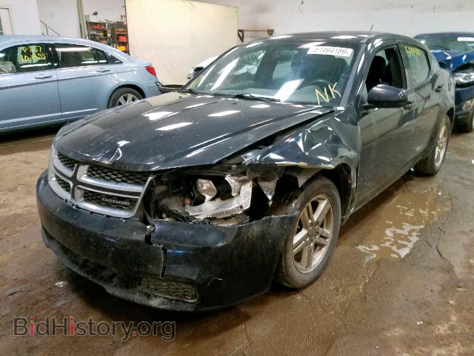 2011 DODGE AVENGER - VIN: 1B3BD1FB8BN565096 - Фото 2