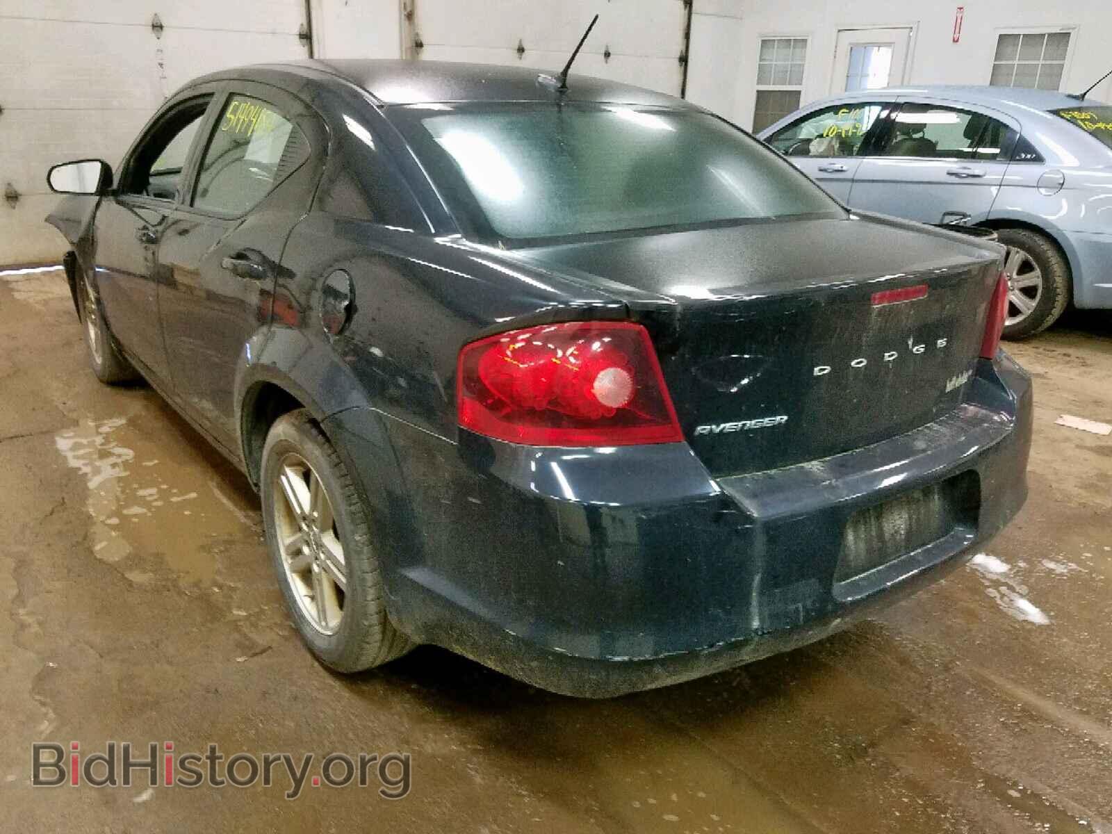2011 DODGE AVENGER - VIN: 1B3BD1FB8BN565096 - Фото 3