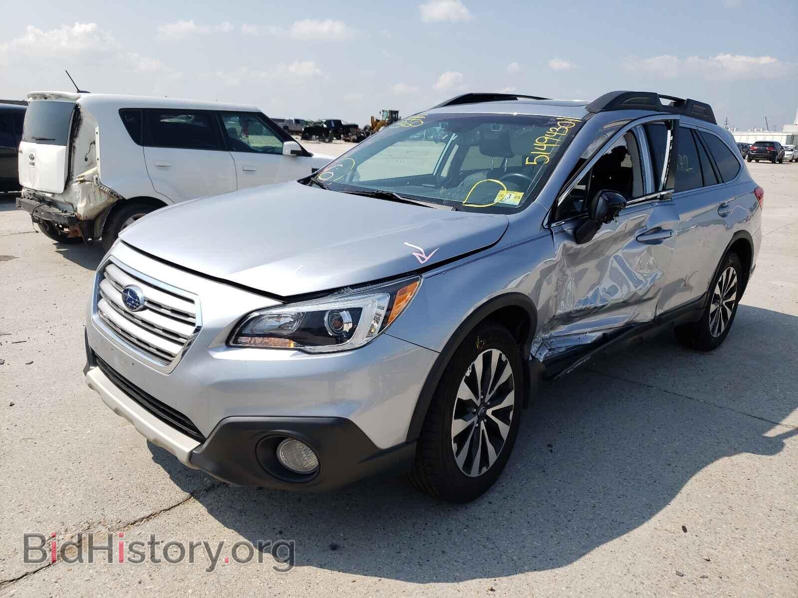 2016 SUBARU OUTBACK - VIN: 4S4BSANC0G3298971 - Фото 2