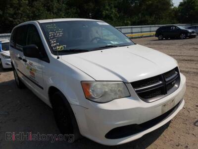 2012 Dodge RAM VAN, white — VIN 2C4RDGAG5CR399482, Copart