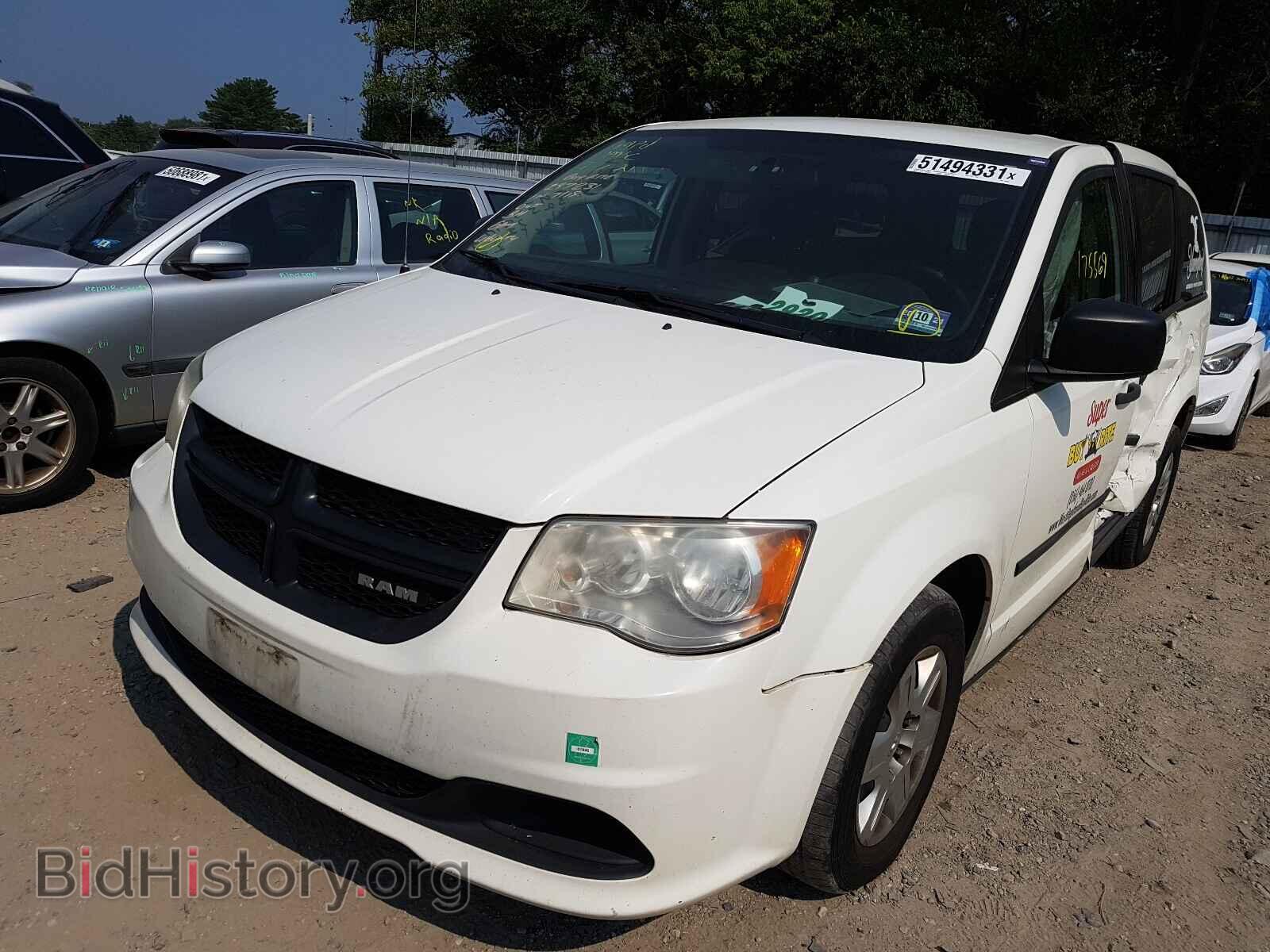 2012 DODGE RAM VAN - VIN: 2C4RDGAG5CR399482 - Фото 2