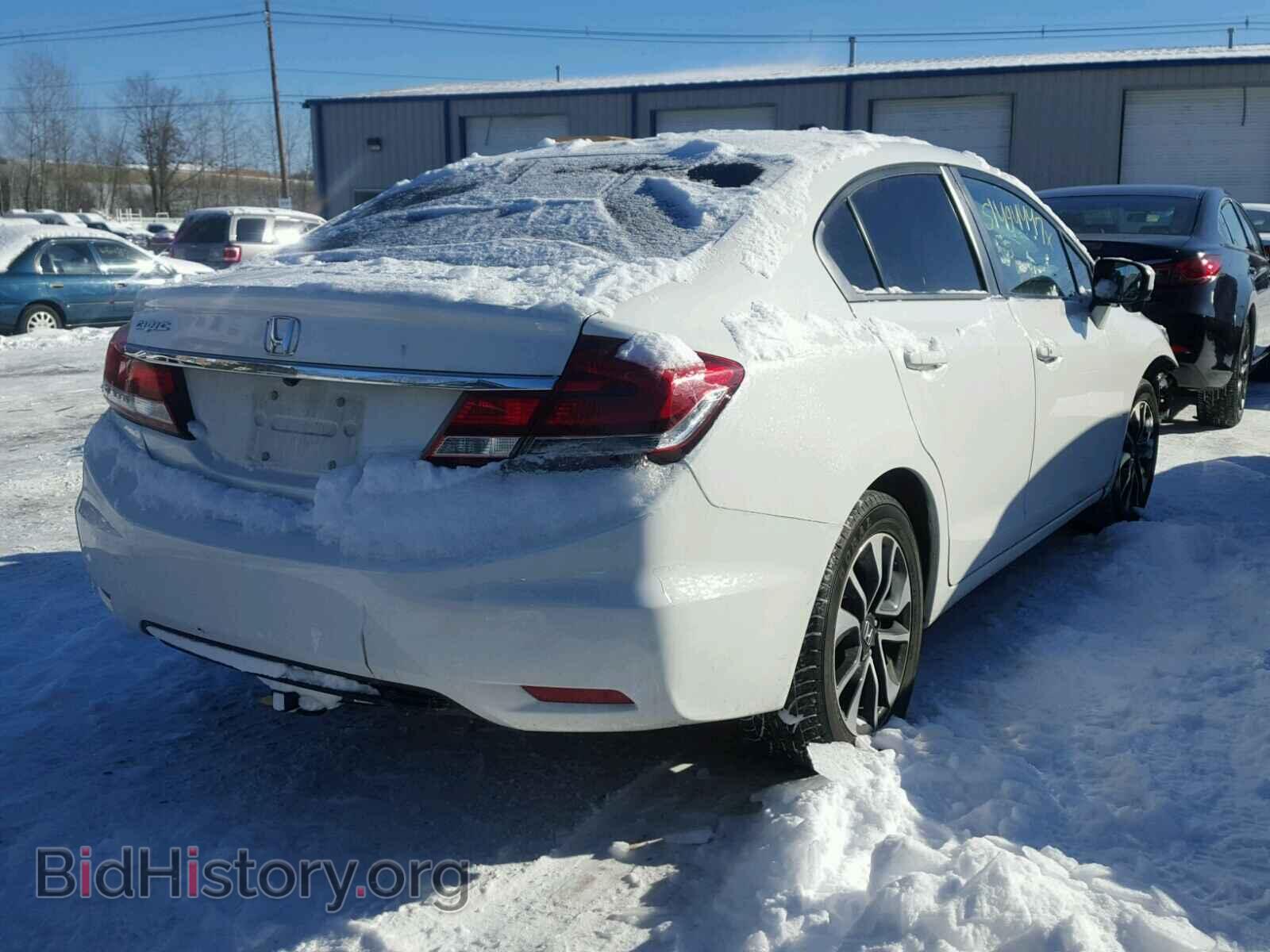 2014 HONDA CIVIC - VIN: 2HGFB2F82EH522730 - Фото 4
