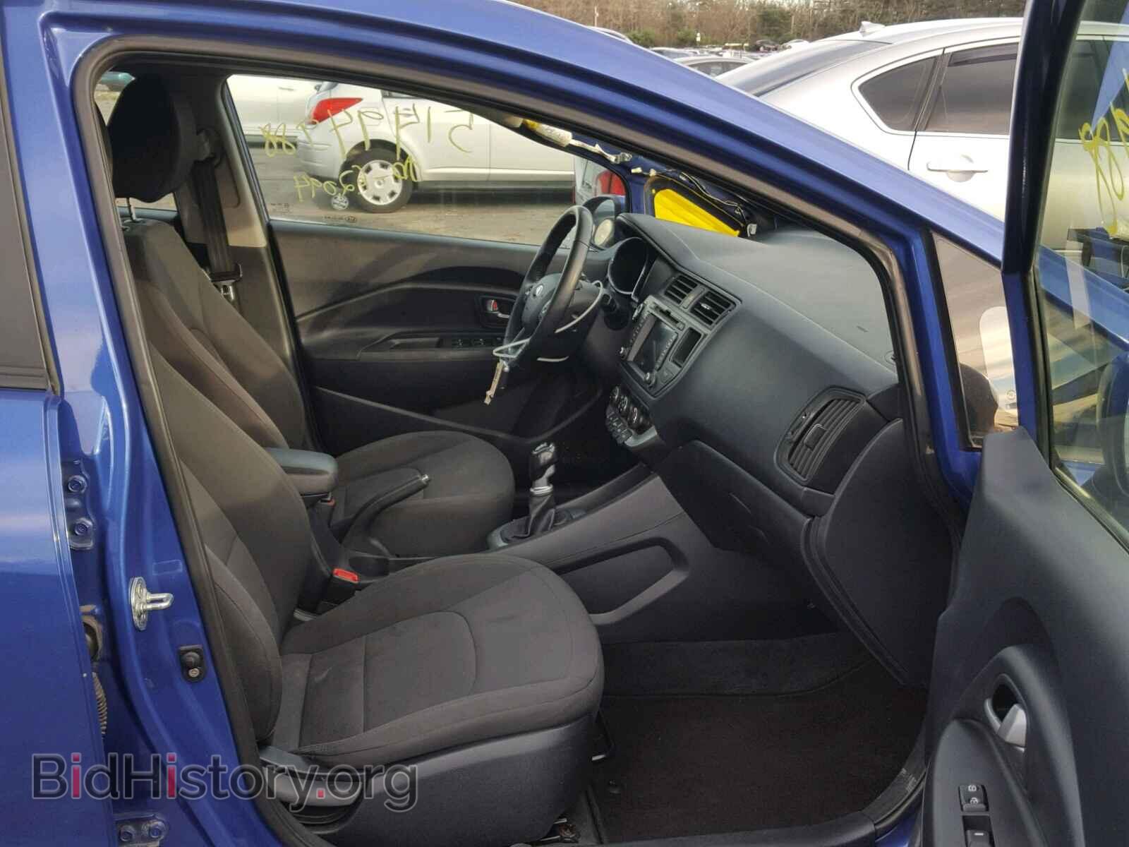 2013 KIA RIO - VIN: KNADN5A33D6160916 - Фото 5