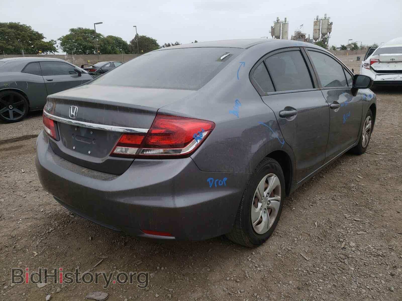 2015 HONDA CIVIC - VIN: 19XFB2F55FE002555 - Фото 4