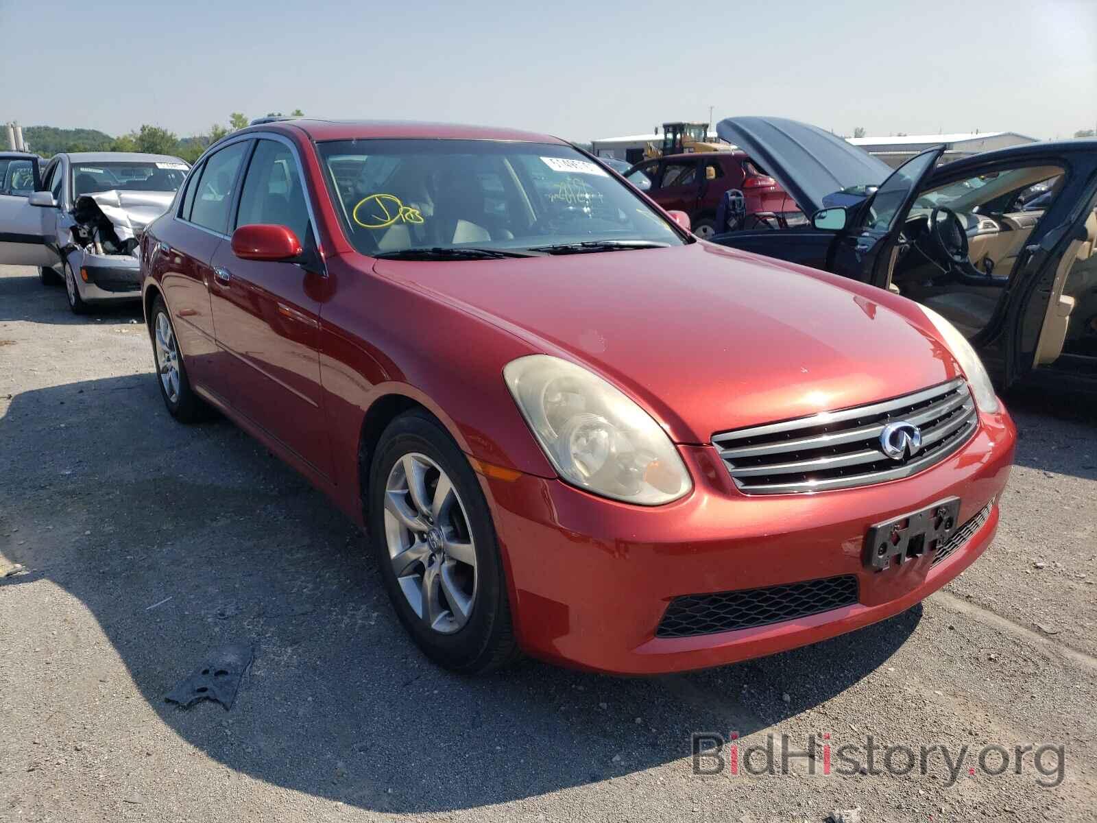 Фотография JNKCV51E56M502265 - INFINITI G35 2006