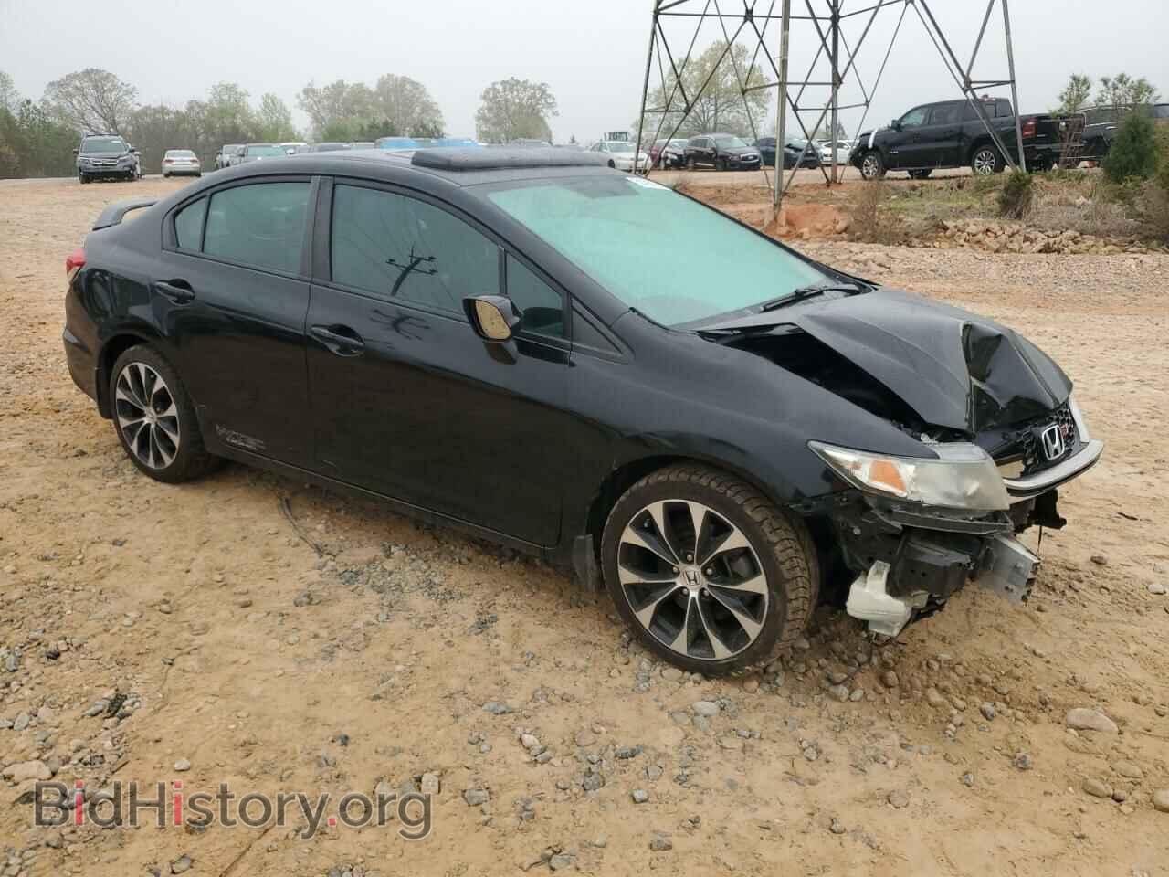 2013 HONDA CIVIC - VIN: 2HGFB6E58DH708334 - Фото 4