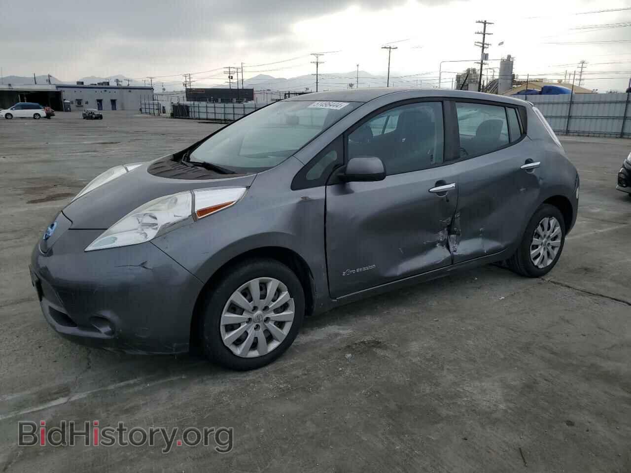 Photo 1N4AZ0CP9FC317050 - NISSAN LEAF 2015