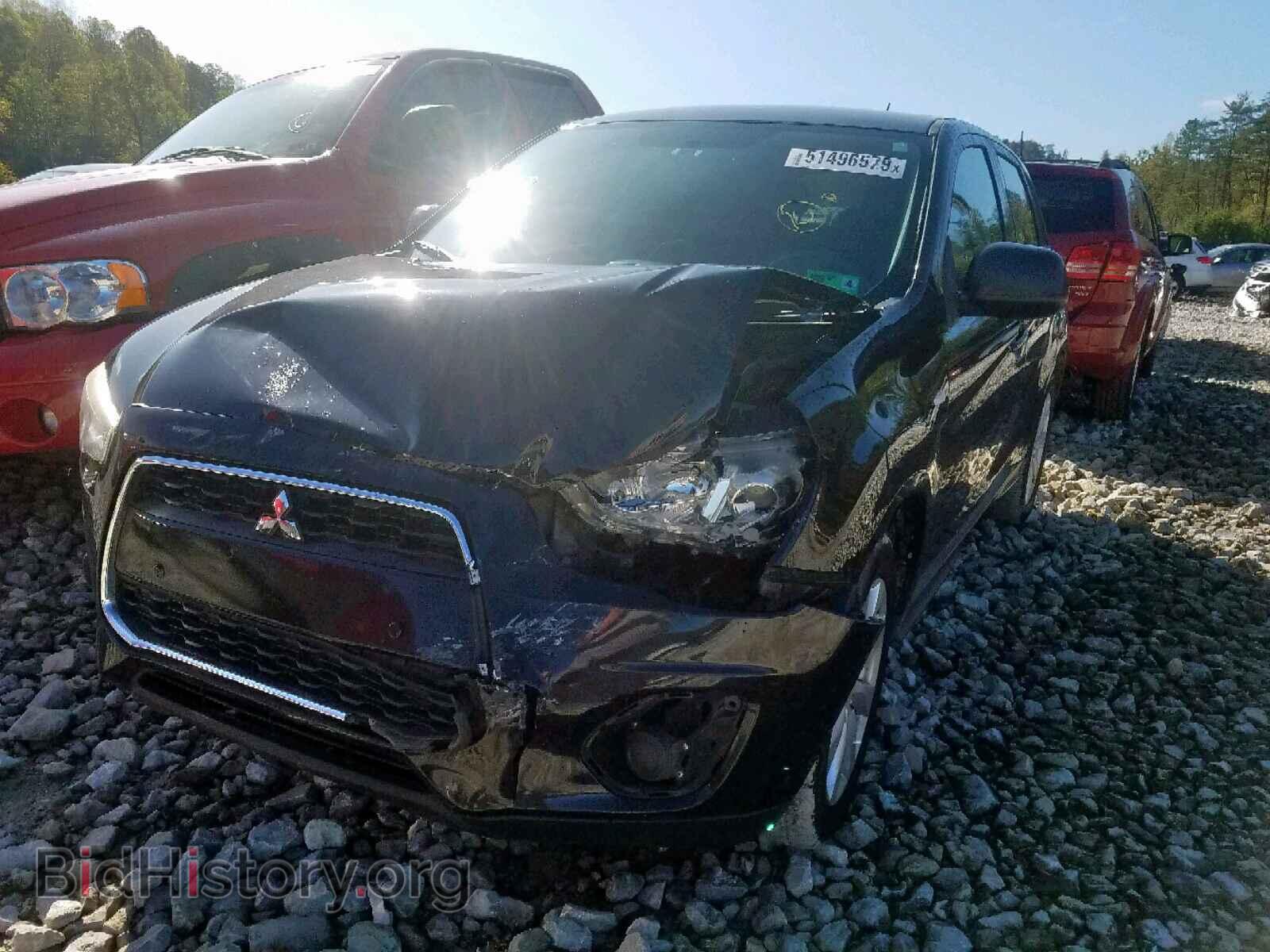 2013 MITSUBISHI OUTLANDER - VIN: 4A4AR3AU2DE024072 - Фото 2