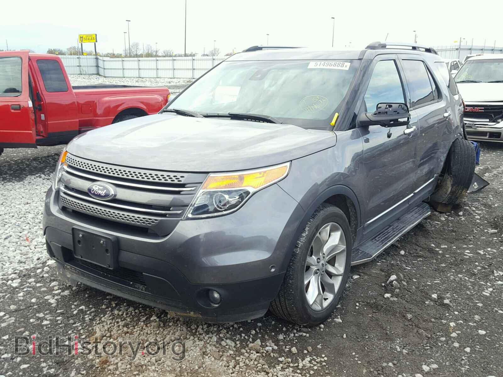 2014 FORD EXPLORER L - VIN: 1FM5K8F89EGB07263 - Фото 2
