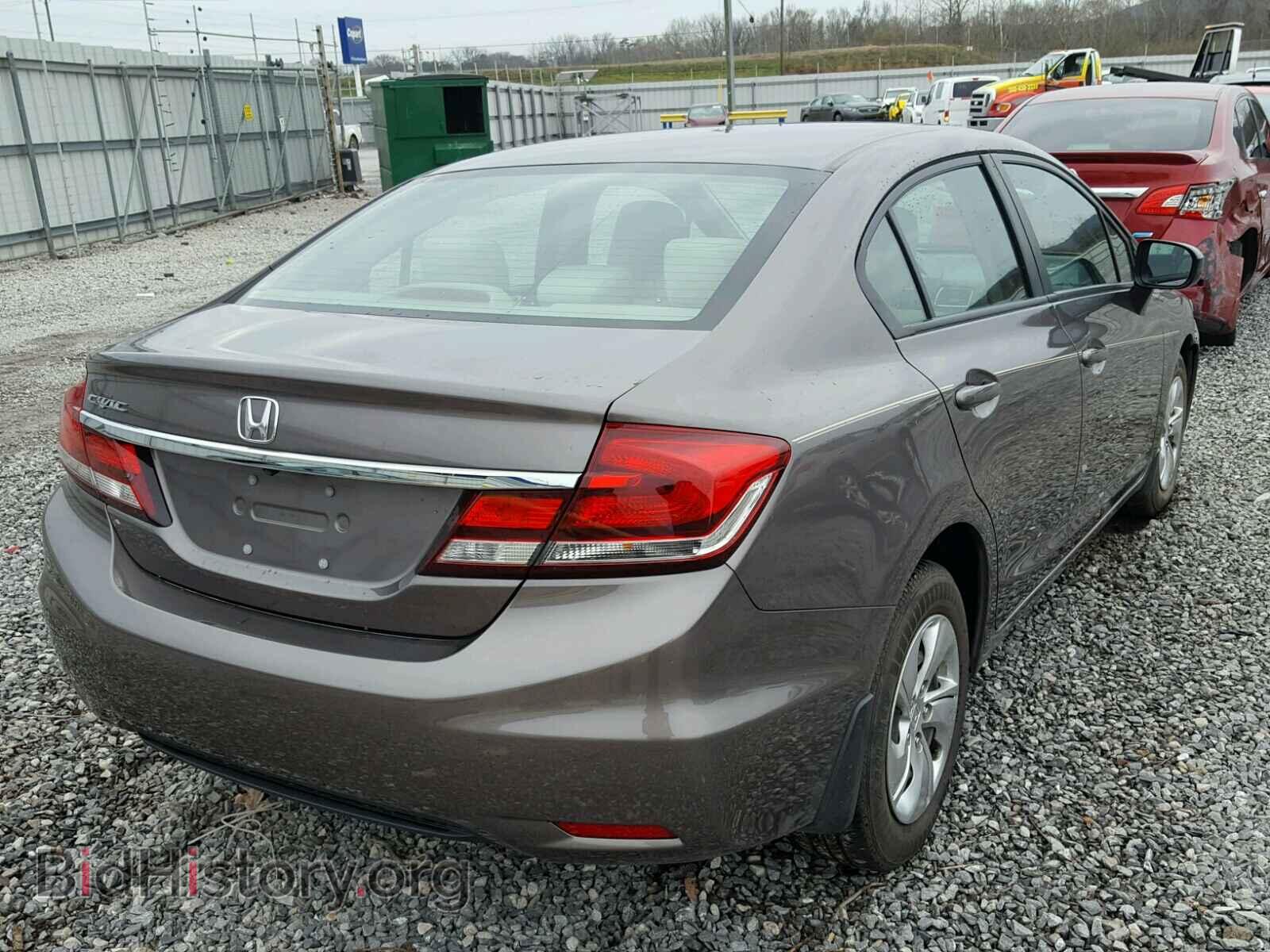 2014 HONDA CIVIC - VIN: 19XFB2F55EE030029 - Фото 4