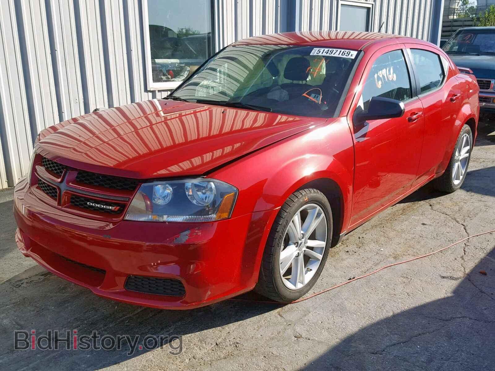 2014 DODGE AVENGER - VIN: 1C3CDZAB1EN154690 - Фото 2