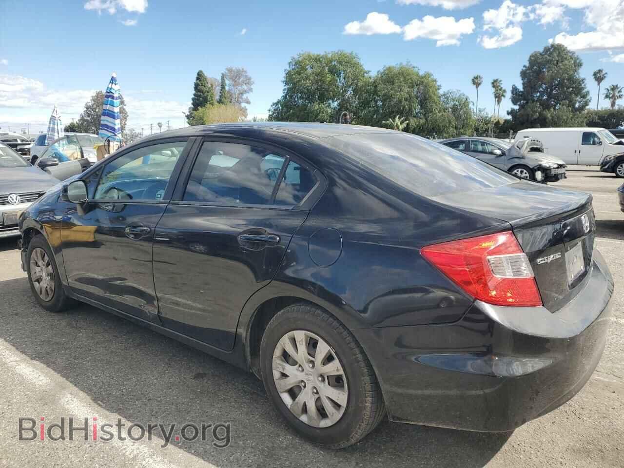 2012 HONDA CIVIC - VIN: 19XFB2F54CE374402 - Фото 2