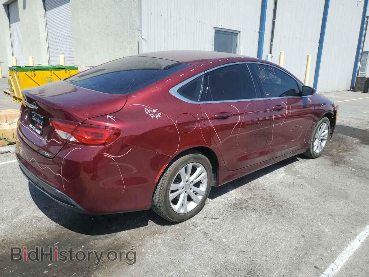 2016 CHRYSLER 200 - VIN: 1C3CCCAB4GN169641 - Фото 3