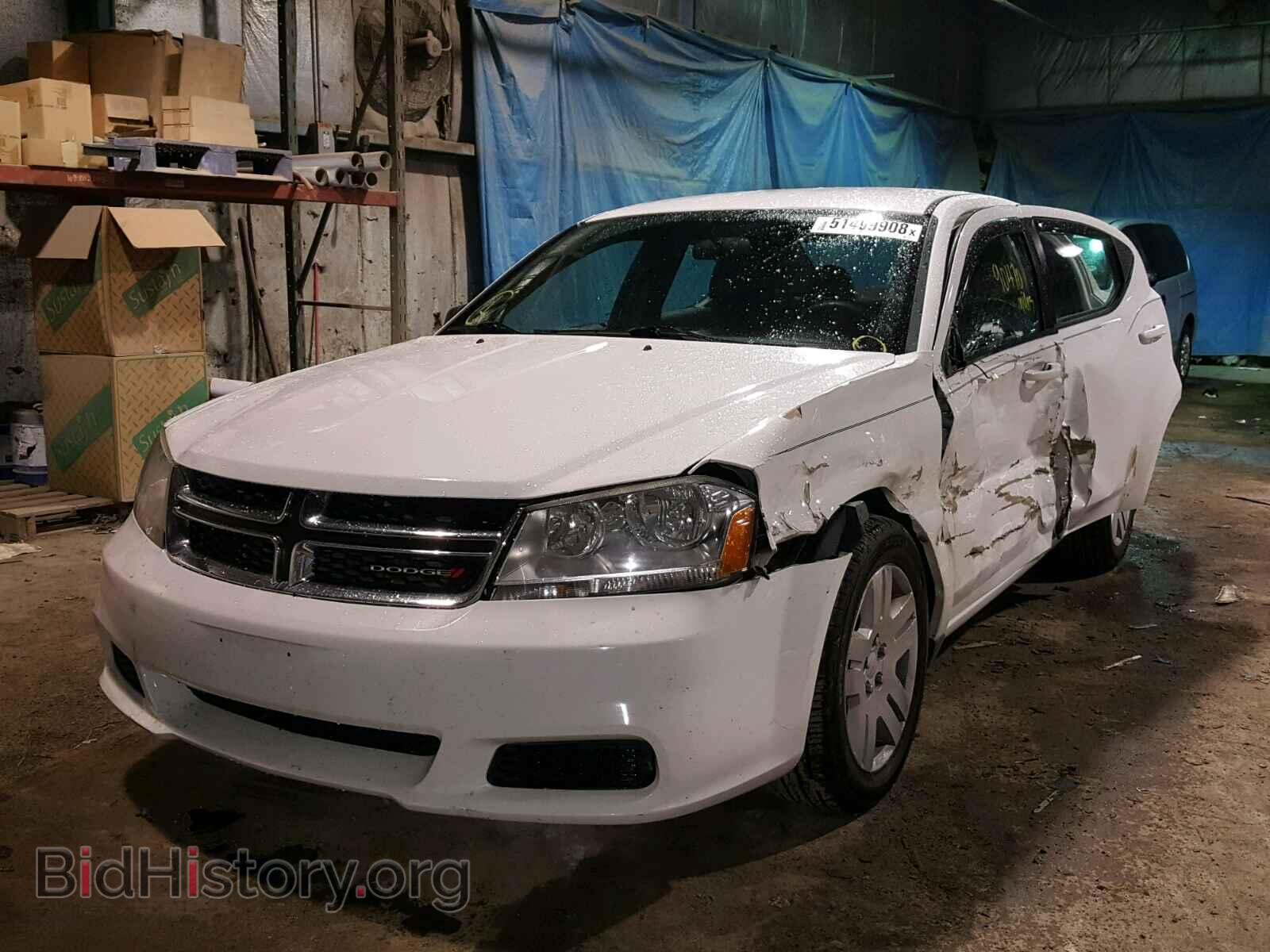2013 DODGE AVENGER - VIN: 1C3CDZAB1DN771022 - Фото 2