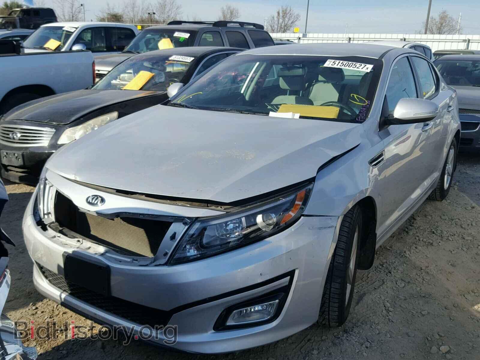 2015 KIA OPTIMA - VIN: 5XXGM4A78FG395493 - Фото 2