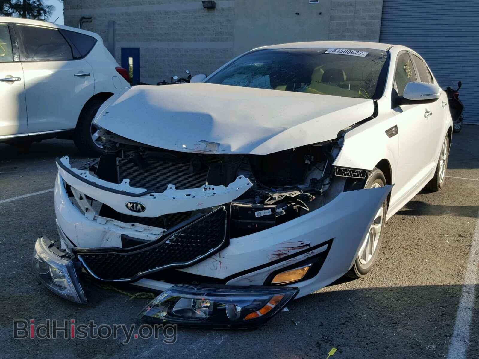 2015 KIA OPTIMA - VIN: 5XXGN4A77FG516057 - Фото 2