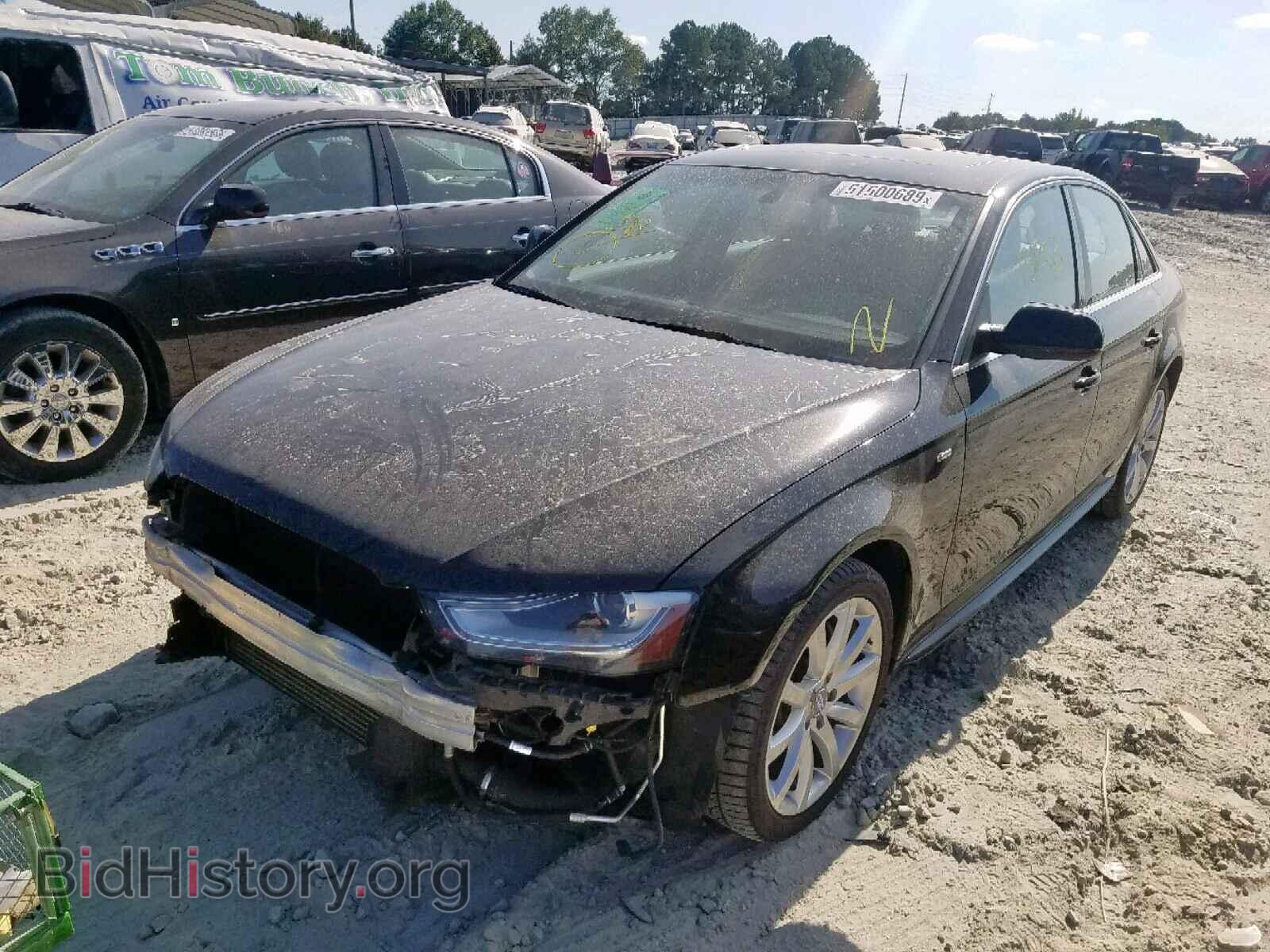 2014 AUDI A4 - VIN: WAUAFAFL8EN004850 - Фото 2