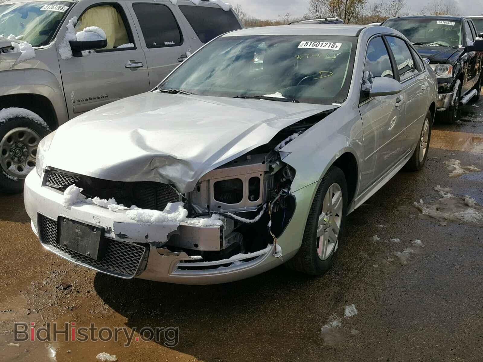 2012 CHEVROLET IMPALA - VIN: 2G1WG5E37C1102998 - Фото 2