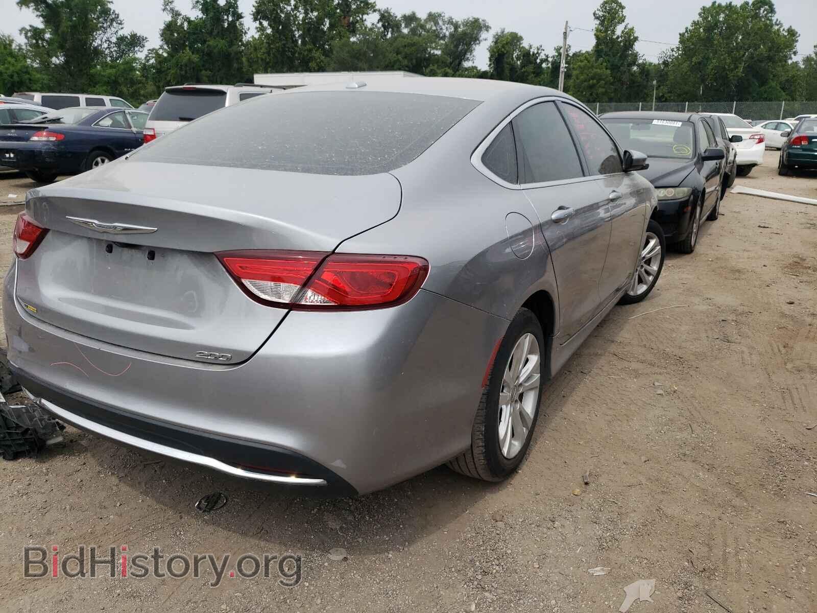 2015 CHRYSLER 200 - VIN: 1C3CCCAB8FN608130 - Фото 4