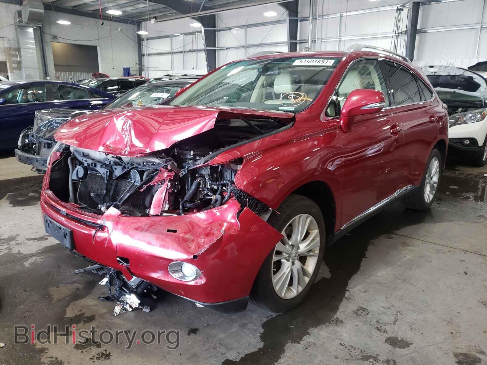2011 LEXUS RX450 - VIN: JTJBC1BA8B2039340 - Фото 2