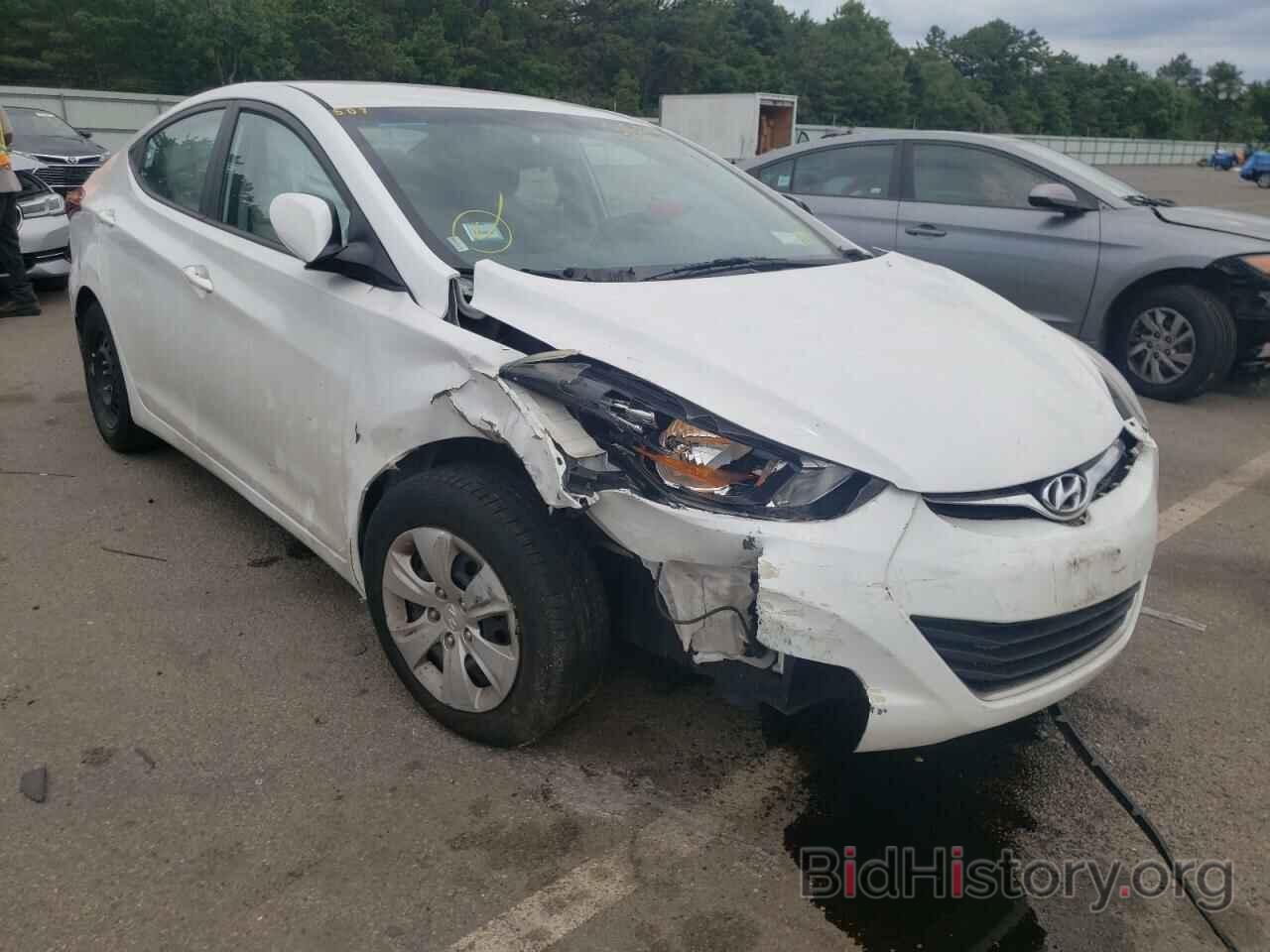 Photo 5NPDH4AEXGH751843 - HYUNDAI ELANTRA 2016